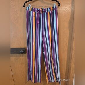 Multicolor Striped Pants
